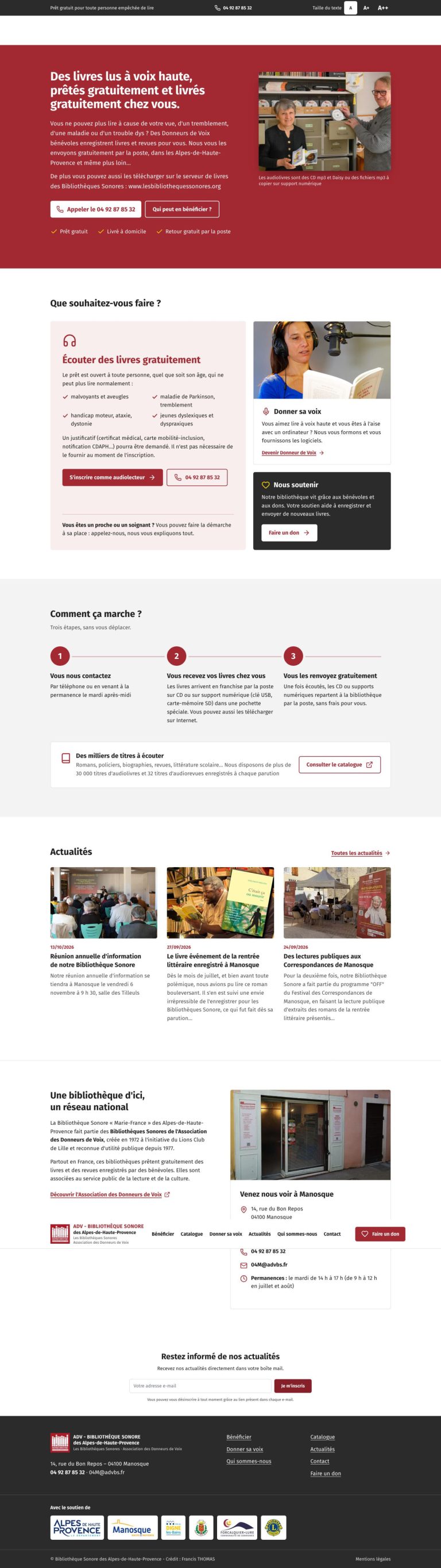 Bibliothèque Sonore des Alpes de Haute Provence